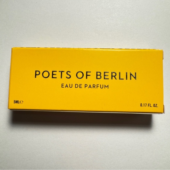 Vilhelm Parfumerie Other - Vilhelm Parfumerie Poets of Berlin .17 fl oz 5ml Mini Deluxe Sample Spray NIB